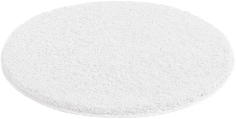 my home Badematte "Inga, Badezimmer Teppich, Badvorleger" Höhe 20 mm rutschhemmend beschichtet fußbodenheizungsgeeignet  schnell trocknend  strapazierfähig Badteppich, unifarben, weich, als halbrund und rechteckig erhältlich von My Home