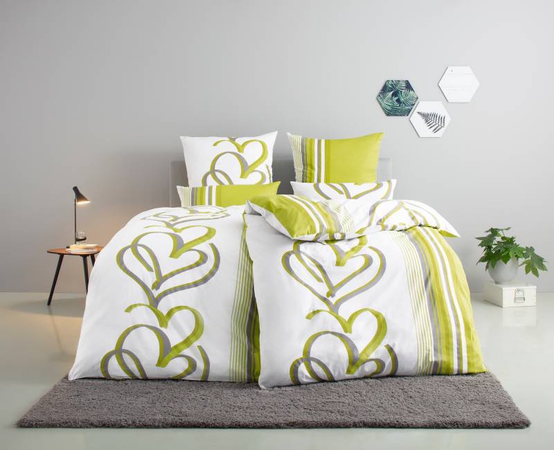 my home Bettwäsche "Area in Gr. 135x200 oder 155x220 cm" 2 tlg. Bettwäsche in verschiedenen Qualitäten von My Home