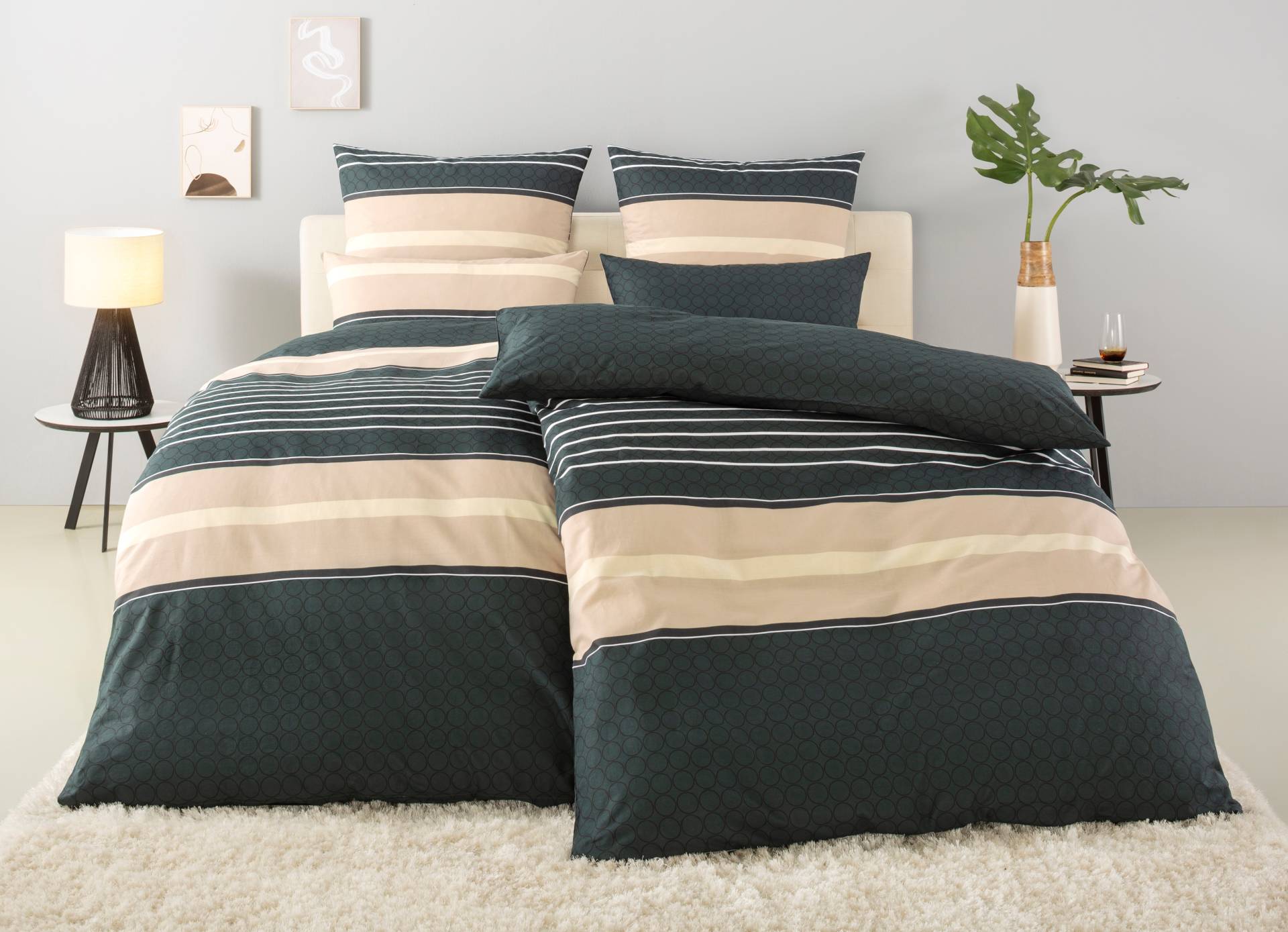 my home Bettwäsche "Circle" 2 Stk. tlg. von My Home