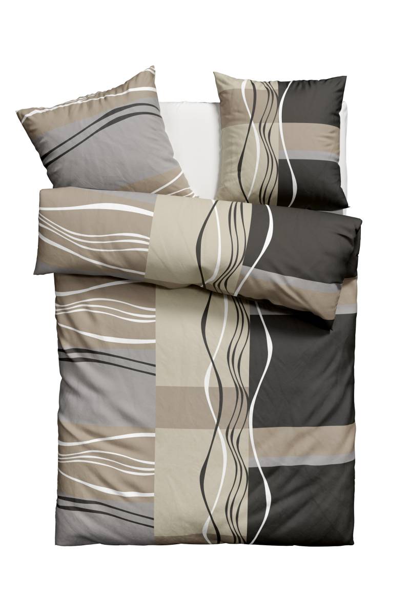 my home Bettwäsche "Kelian" 2 tlg. in verschiedenen Qualitäten, gemusterte Bettwäsche von My Home