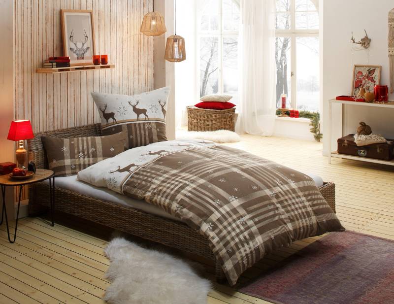 my home Bettwäsche "Wenda" 2 tlg. in Qualitäten PolyCotton (kühlend) + Biber (wärmend, 100% Baumwolle) von My Home