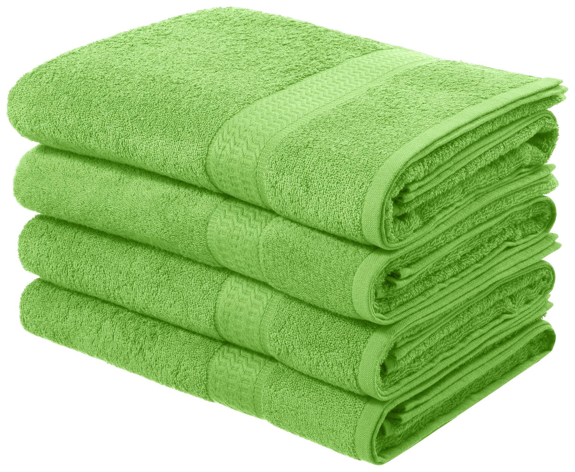 my home Duschtücher "Juna, als Set und Serie erhältlich, 4 Duschtücher, 70x140cm" Handtuch Set, 100% Baumwolle, mit Bordüre, Uni-Farben, weich my home Duschtücher "Juna, als Set und Serie erhältlich, 4 Duschtücher, 70x140cm" Handtuch Set, 100% Baumwolle, mit Bordüre, Uni-Farben, weich von My Home