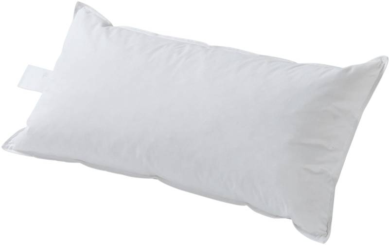 my home Federkissen "Kyam, Kopfkissen 40x80 & 80x80 cm" Füllung: 85 % Federn & 15 % Daunen 1 Stk. tlg. Bettkissen, Kuschelkissen hergestellt in Deutschland von My Home