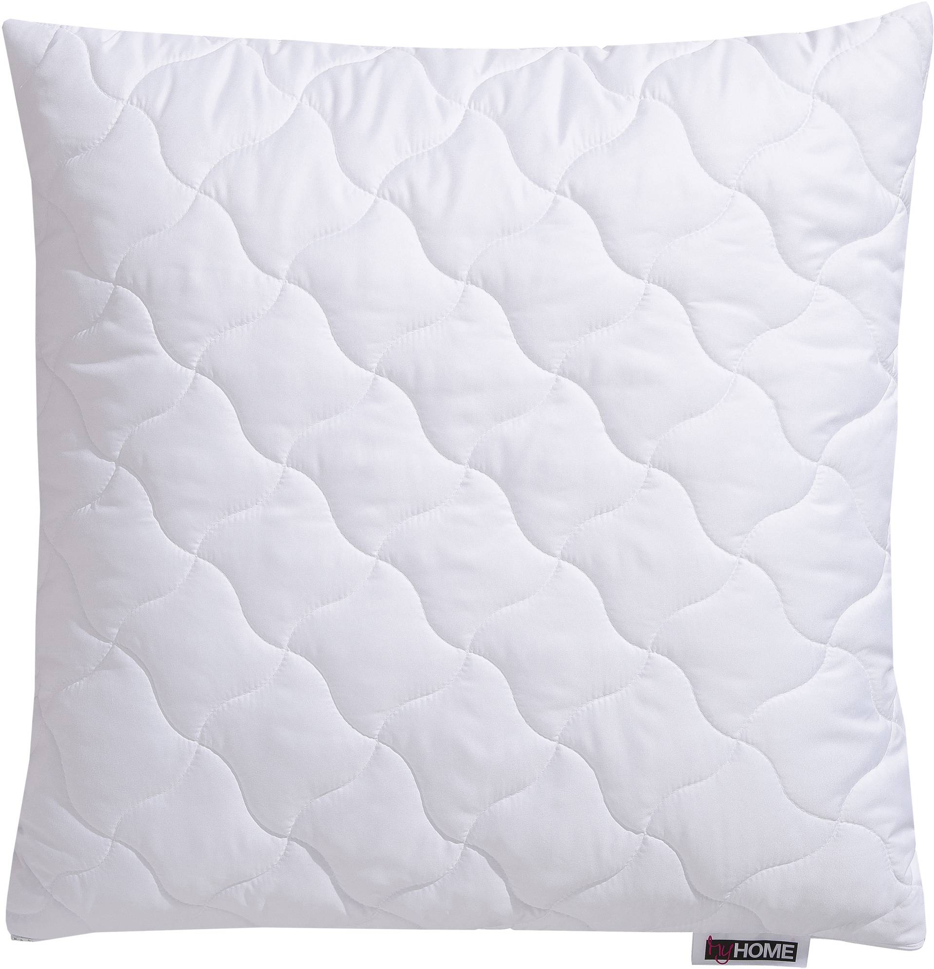 my home Microfaserkissen "Fantasy Kopfkissen 40x80 oder 80x80 cm, Made in Germany" Füllung: 100% ökologisches, klimaregulierendes Polyester 1 Stk. tlg. Bezug Polyester oder recyceltem Polyester oder Baumwolle (ECO) von My Home