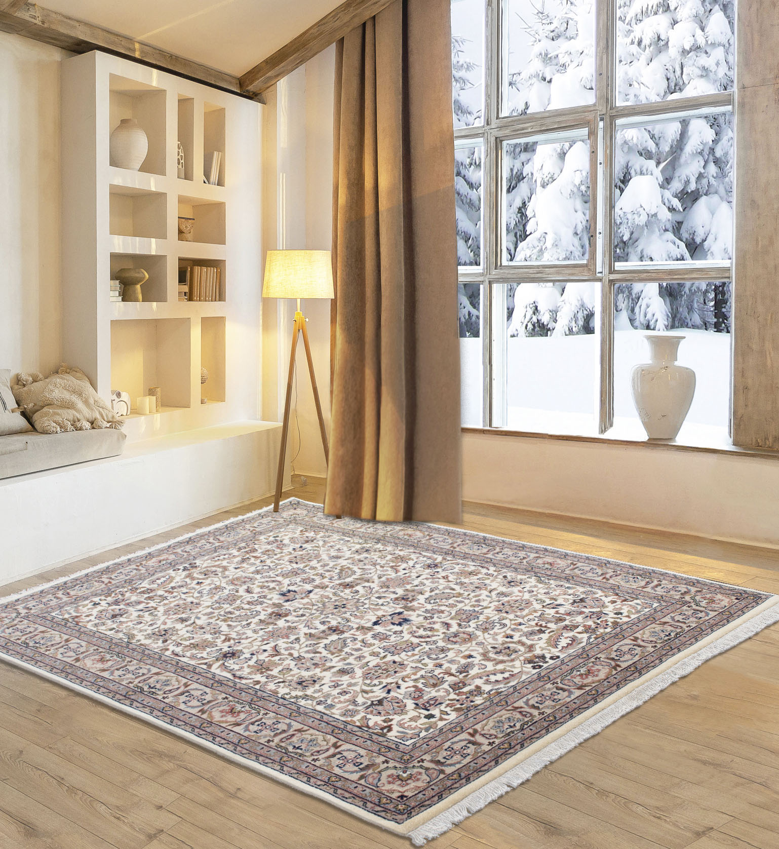 my home Orientteppich "BI Oriental" rechteckig 12 mm Höhe reine Wolle, handgeknüpft, orientalisches Design, mit Fransen my home Orientteppich "BI Oriental" rechteckig 12 mm Höhe reine Wolle, handgeknüpft, orientalisches Design, mit Fransen von My Home