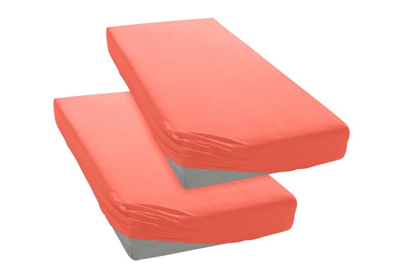 my home Spannbettlaken "BLACKBERRY" Baumwolle, Matratzen bis 28 cm Höhe, Bettlaken, Spannbetttuch, Laken von My Home