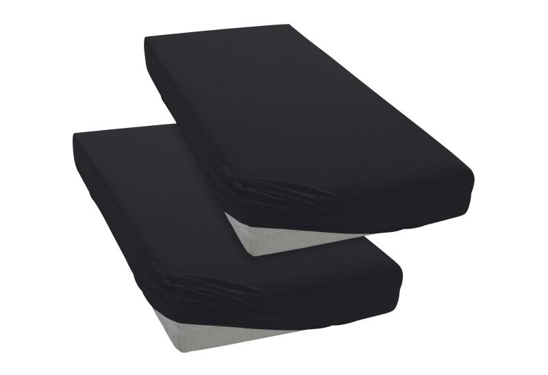 my home Spannbettlaken "PAPRIKA" Bettlaken, Laken, in zwei Qualitäten: Fleece & Jersey, 100% Polyester von My Home