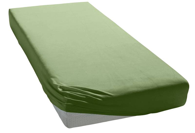 my home Spannbettlaken "PAPRIKA" Bettlaken, Laken, in zwei Qualitäten: Fleece & Jersey, 100% Polyester von My Home