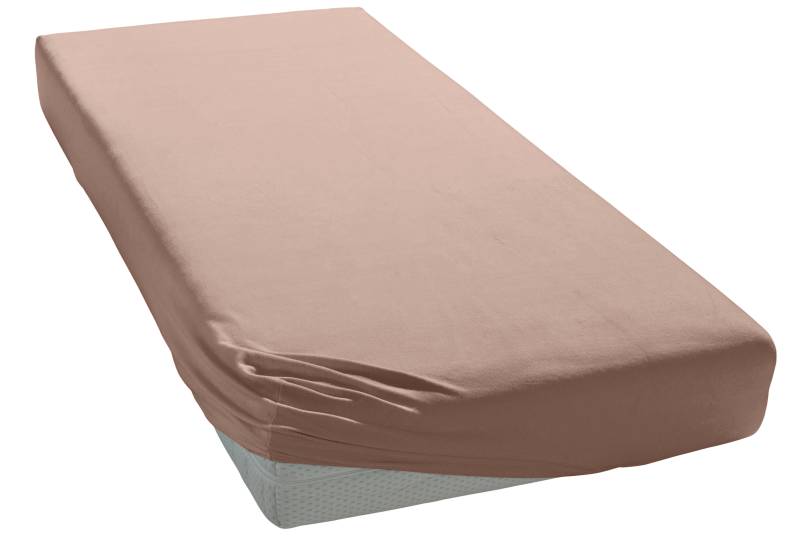 my home Spannbettlaken "PAPRIKA" Bettlaken, Laken, in zwei Qualitäten: Fleece & Jersey, 100% Polyester von My Home