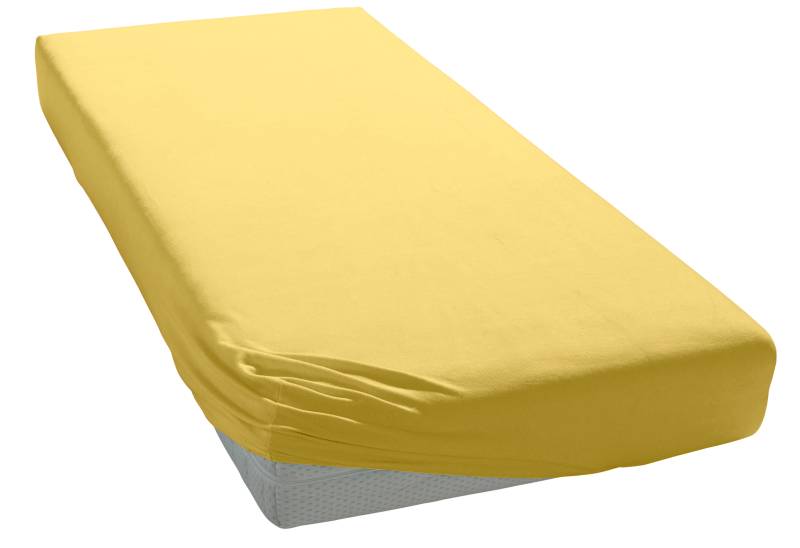 my home Spannbettlaken "PAPRIKA" Bettlaken, Laken, in zwei Qualitäten: Fleece & Jersey, 100% Polyester von My Home