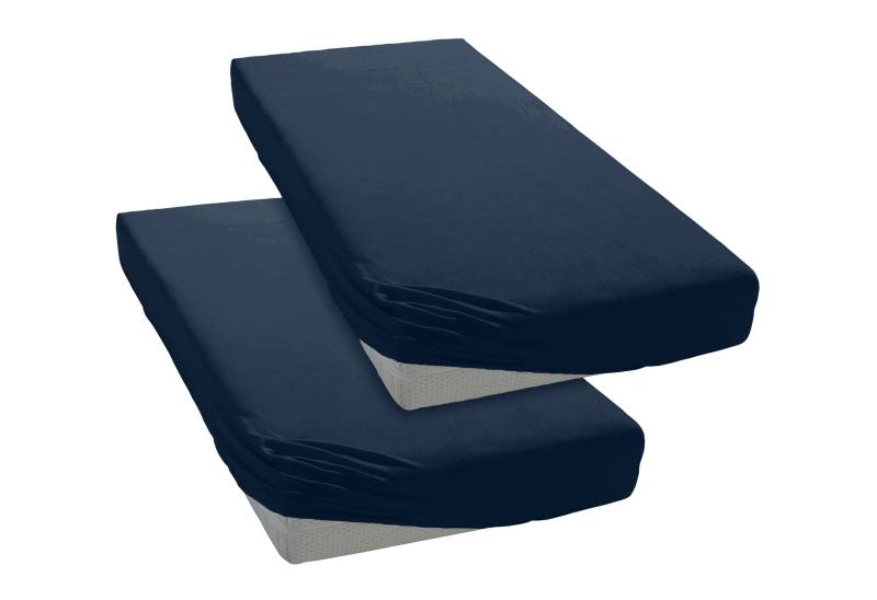 my home Spannbettlaken "PAPRIKA" Bettlaken, Laken, in zwei Qualitäten: Fleece & Jersey, 100% Polyester von My Home