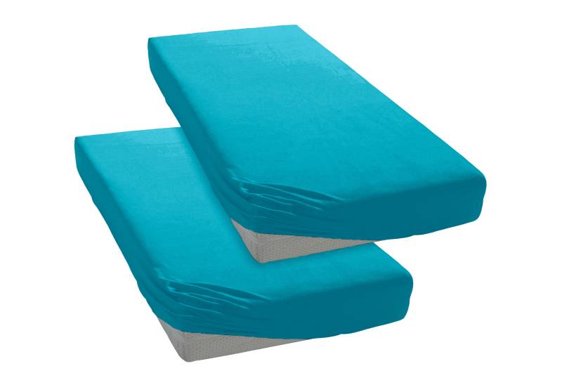 my home Spannbettlaken "PAPRIKA" Bettlaken, Laken, in zwei Qualitäten: Fleece & Jersey, 100% Polyester von My Home