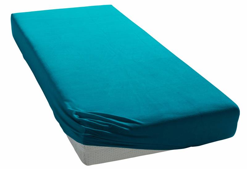 my home Spannbettlaken "PHYSALIS" Baumwolle, Matratzen bis 18 cm Höhe, Bettlaken, Spannbetttuch, Laken von My Home