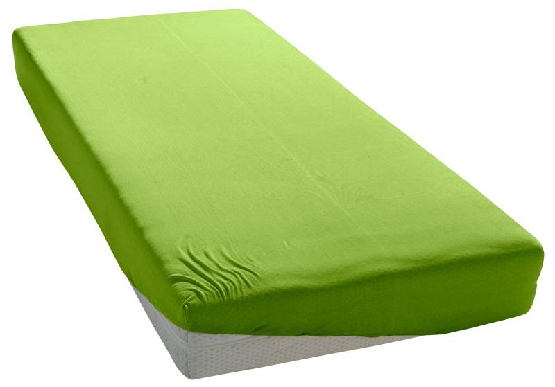 my home Spannbettlaken "PAPRIKA" Bettlaken, Laken, in zwei Qualitäten: Fleece & Jersey, 100% Polyester von My Home