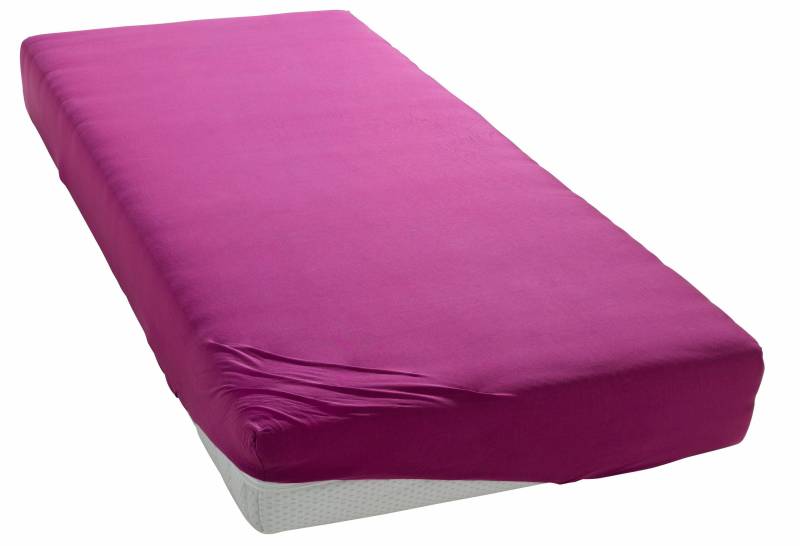 my home Spannbettlaken "PAPRIKA" Bettlaken, Laken, in zwei Qualitäten: Fleece & Jersey, 100% Polyester von My Home