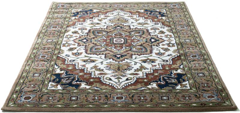 my home Wollteppich "Aman" rechteckig 14 mm Höhe reine Wolle, Orient-Optik, auch als Läufer 70/270 cm erhältlich von My Home