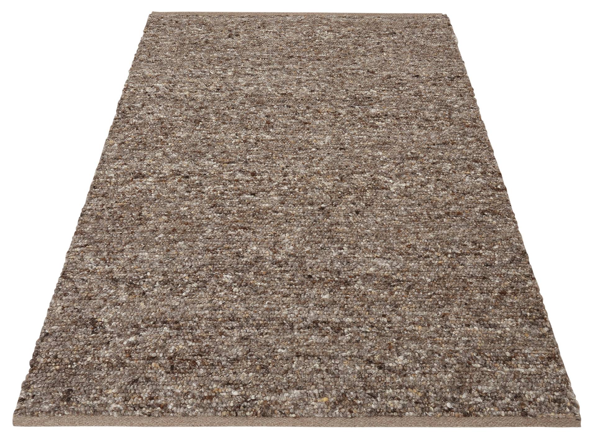 my home Wollteppich "David" rechteckig 16 mm Höhe reine Wolle, handgewebt, weiche Haptik von My Home