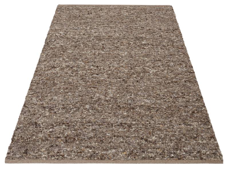 my home Wollteppich "David" rechteckig 16 mm Höhe reine Wolle, handgewebt, weiche Haptik von My Home