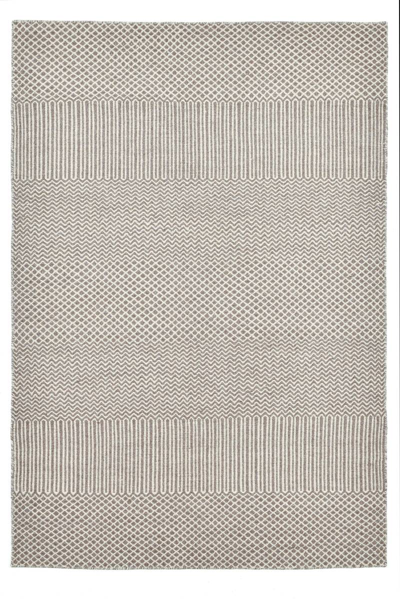 my home Wollteppich "Edling" rechteckig 10 mm Höhe Handweb Teppich, reine Wolle, modernes Design, Scandi, Wohnzimmer von My Home