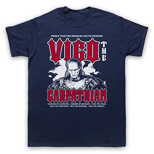 Ghost 2 Vigo The Carpathian Herren T-Shirt, Ultramarinblau, Large von My Icon Art & Clothing