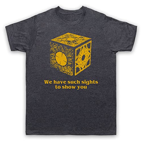 Hellraise Puzzle Box Lament Configuration Herren T-Shirt, Jahrgang Schiefer, 2XL von My Icon Art & Clothing