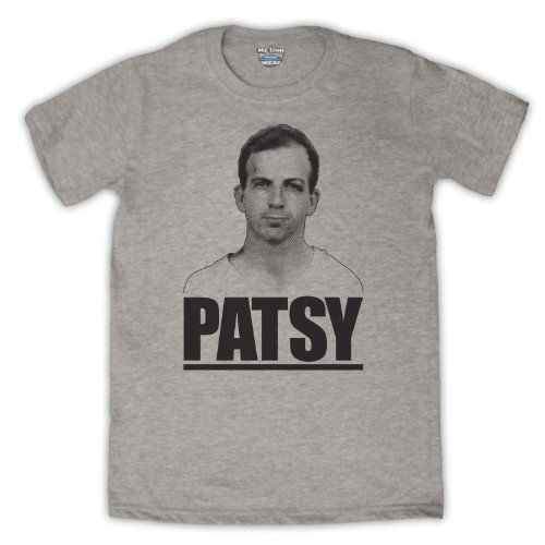 Lee Harvey Oswald Patsy Herren T-Shirt, Grau, Large von My Icon Art & Clothing