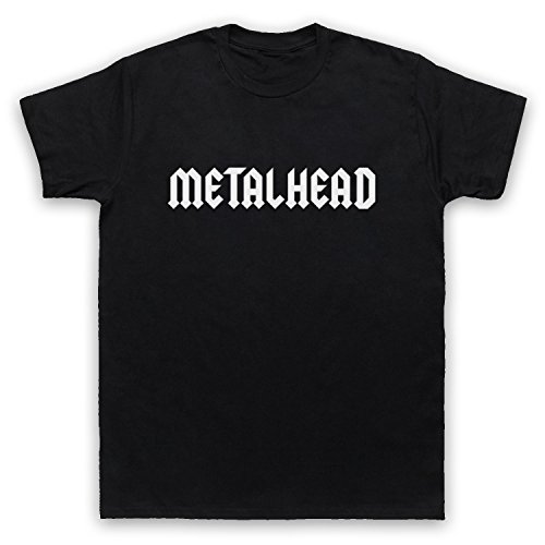 Metalhead Heavy Metal Herren T-Shirt, Schwarz, 2XL von My Icon Art & Clothing
