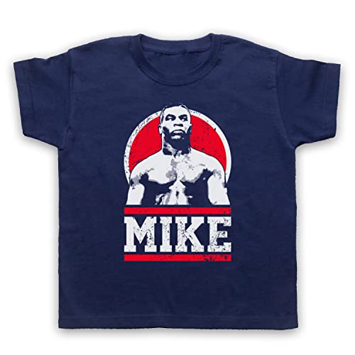 Mike Iron Mike Dynamite Kid Tyson Tribute Kinder T-Shirt, Ultramarinblau, 3-4 Jahren von My Icon Art & Clothing