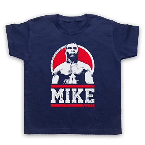 Mike Iron Mike Dynamite Kid Tyson Tribute Kinder T-Shirt, Ultramarinblau, 9-11 Jahren von My Icon Art & Clothing