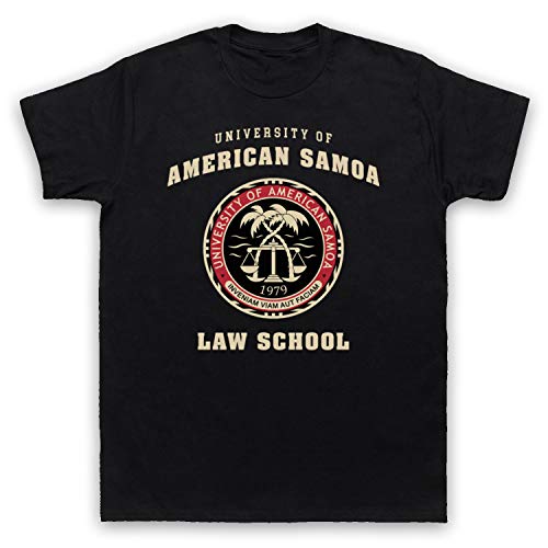 My Icon Art & Clothing Call Saul University of American Samoa Law School Bet Herren T-Shirt, Schwarz, Medium von My Icon Art & Clothing