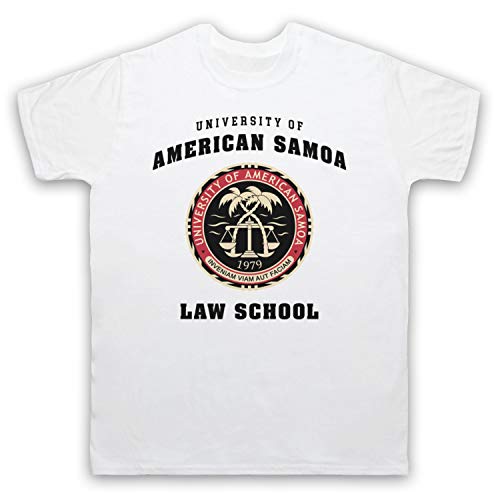 My Icon Art & Clothing Call Saul University of American Samoa Law School Bet Herren T-Shirt, Weiß, 2XL von My Icon Art & Clothing