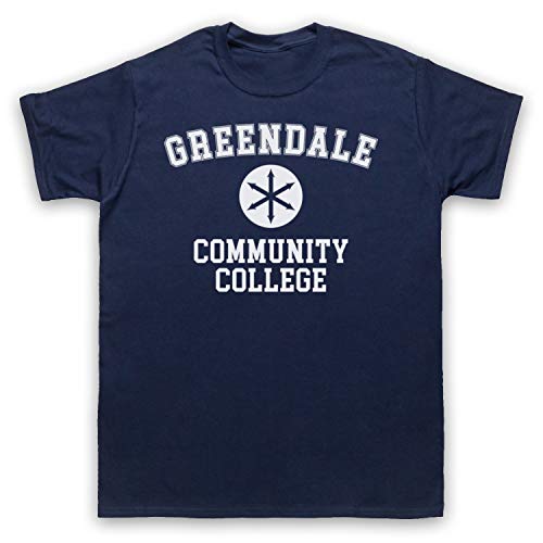 My Icon Art & Clothing Community Greendale Community College Herren T-Shirt, Ultramarinblau, XL von My Icon Art & Clothing