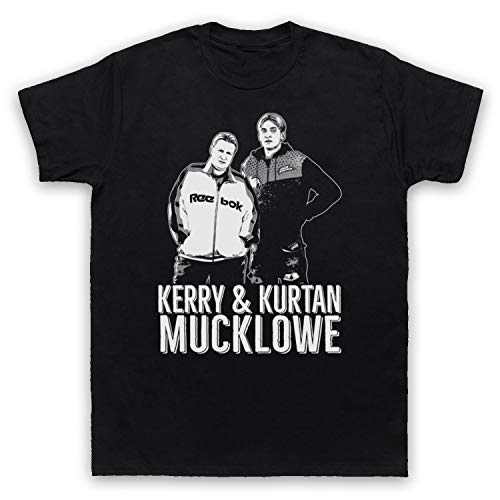 My Icon Art & Clothing Country Kerry & Kurtan Mucklowe Cooper Comedy TV Herren T-Shirt, Schwarz, XL von My Icon Art & Clothing