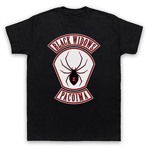 My Icon Art & Clothing Every Which Loose Black Widows Motorcycle Biker Gang Herren T-Shirt, Schwarz, XL von My Icon Art & Clothing