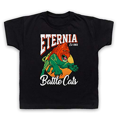My Icon Art & Clothing He-Man Eternia Battle Cats Sports Team Parody Cartoon TV Kinder T-Shirt, Schwarz, 9-11 Jahren My Icon Art & Clothing He-Man Eternia Battle Cats Sports Team Parody Cartoon TV Kinder T-Shirt, Schwarz, 9-11 Jahren von My Icon Art & Clothing