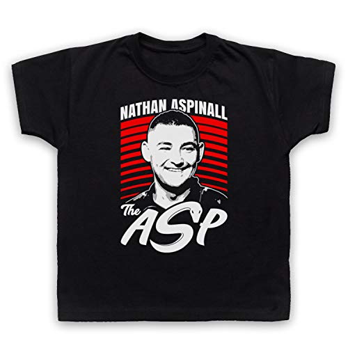 My Icon Art & Clothing Nathan Aspinall The Asp Darts Tribute English Player Kinder T-Shirt, Schwarz, 12-13 Jahren My Icon Art & Clothing Nathan Aspinall The Asp Darts Tribute English Player Kinder T-Shirt, Schwarz, 12-13 Jahren von My Icon Art & Clothing