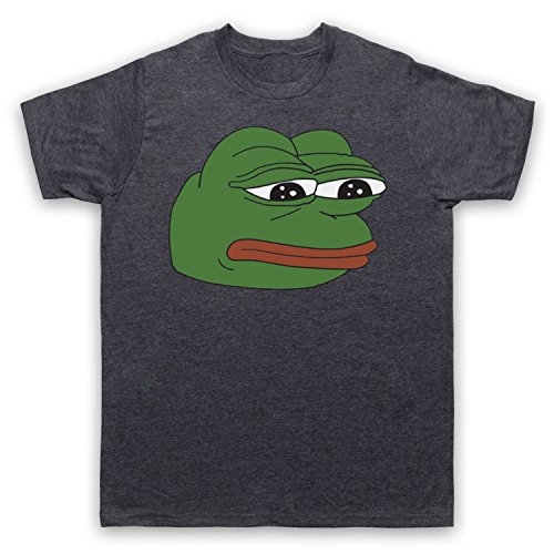 Pepe The Frog Alt-Right Meme Herren T-Shirt, Jahrgang Schiefer, Large von My Icon Art & Clothing