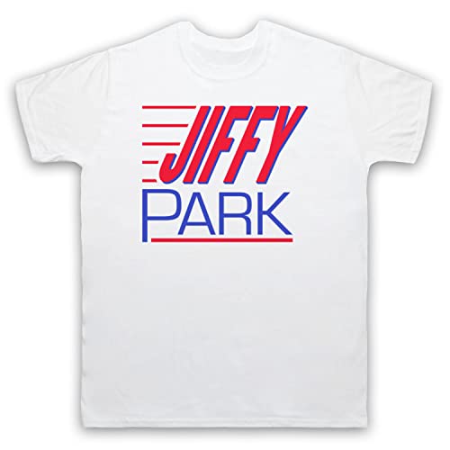 Sein Jiffy Park As Worn by Kramer Herren T-Shirt, Weiß, Large von My Icon Art & Clothing