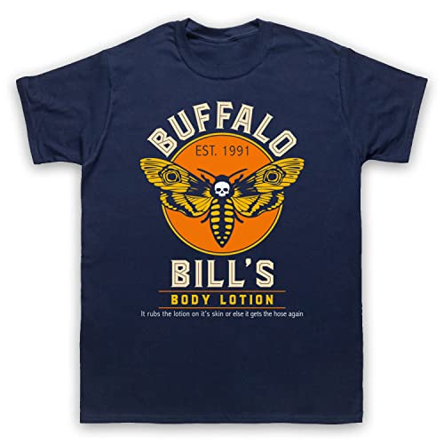 Silence Lambs Buffalo Bill's Body Lotion Parody Herren T-Shirt, Ultramarinblau, XL von My Icon Art & Clothing