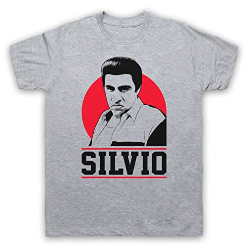 Sopra Silvio Dante Tribute Mafia Gangster TV Herren T-Shirt, Grau, 2XL von My Icon Art & Clothing