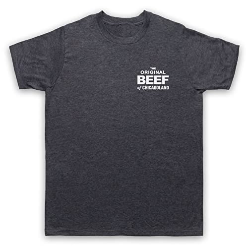 The Bear Original Beef of Chicagoland Staff Uniform Herren T-Shirt, Jahrgang Schiefer, XL von My Icon Art & Clothing