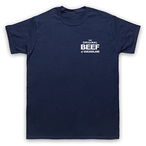 The Bear Original Beef of Chicagoland Staff Uniform Herren T-Shirt, Ultramarinblau, 2XL von My Icon Art & Clothing