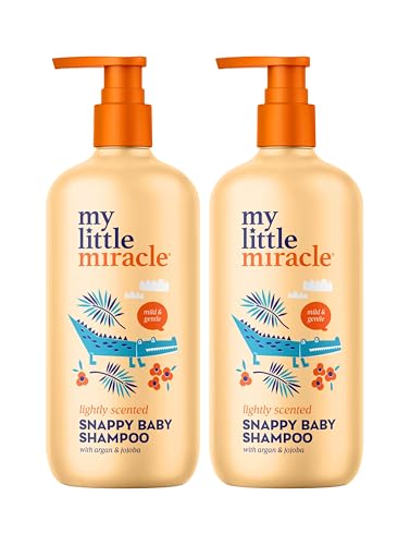 My Little Miracle Snappy Baby-Shampoo, mit Argan- und Jojobaöl, sanfte Formel gegen Irritationen, 500 ml, 2 Stück My Little Miracle Snappy Baby-Shampoo, mit Argan- und Jojobaöl, sanfte Formel gegen Irritationen, 500 ml, 2 Stück von My Little Miracle