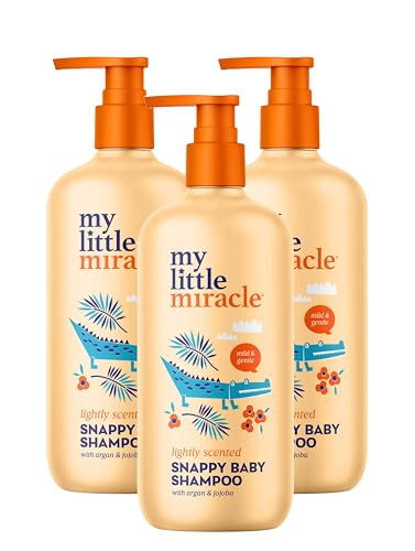 My Little Miracle Snappy Baby-Shampoo, mit Argan- und Jojobaöl, sanfte Formel gegen Irritationen, 500 ml, 3er-Pack My Little Miracle Snappy Baby-Shampoo, mit Argan- und Jojobaöl, sanfte Formel gegen Irritationen, 500 ml, 3er-Pack von My Little Miracle