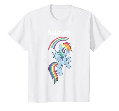 Kinder My Little Pony: Friendship Is Magic Rainbow Dash Believer T-Shirt von My Little Pony