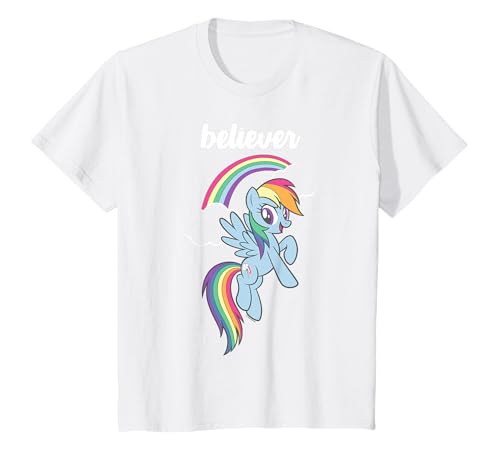 Kinder My Little Pony: Friendship Is Magic Rainbow Dash Believer T-Shirt von My Little Pony