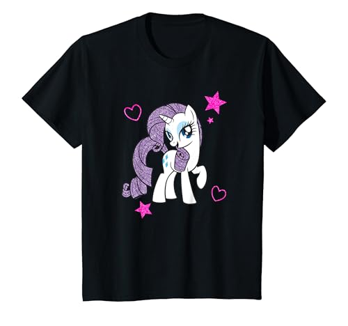 Kinder My Little Pony: Friendship Is Magic Rarity Coquette Logo T-Shirt von My Little Pony