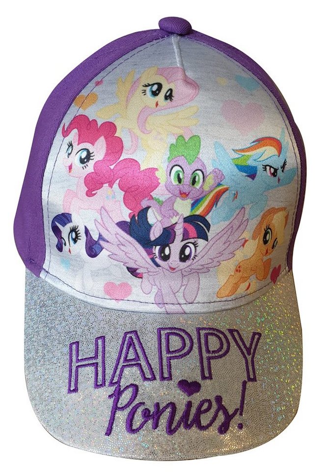 My Little Pony Baseball Cap My Little Pony Kinder Glitzer-Kappe Happy Ponies! von My Little Pony