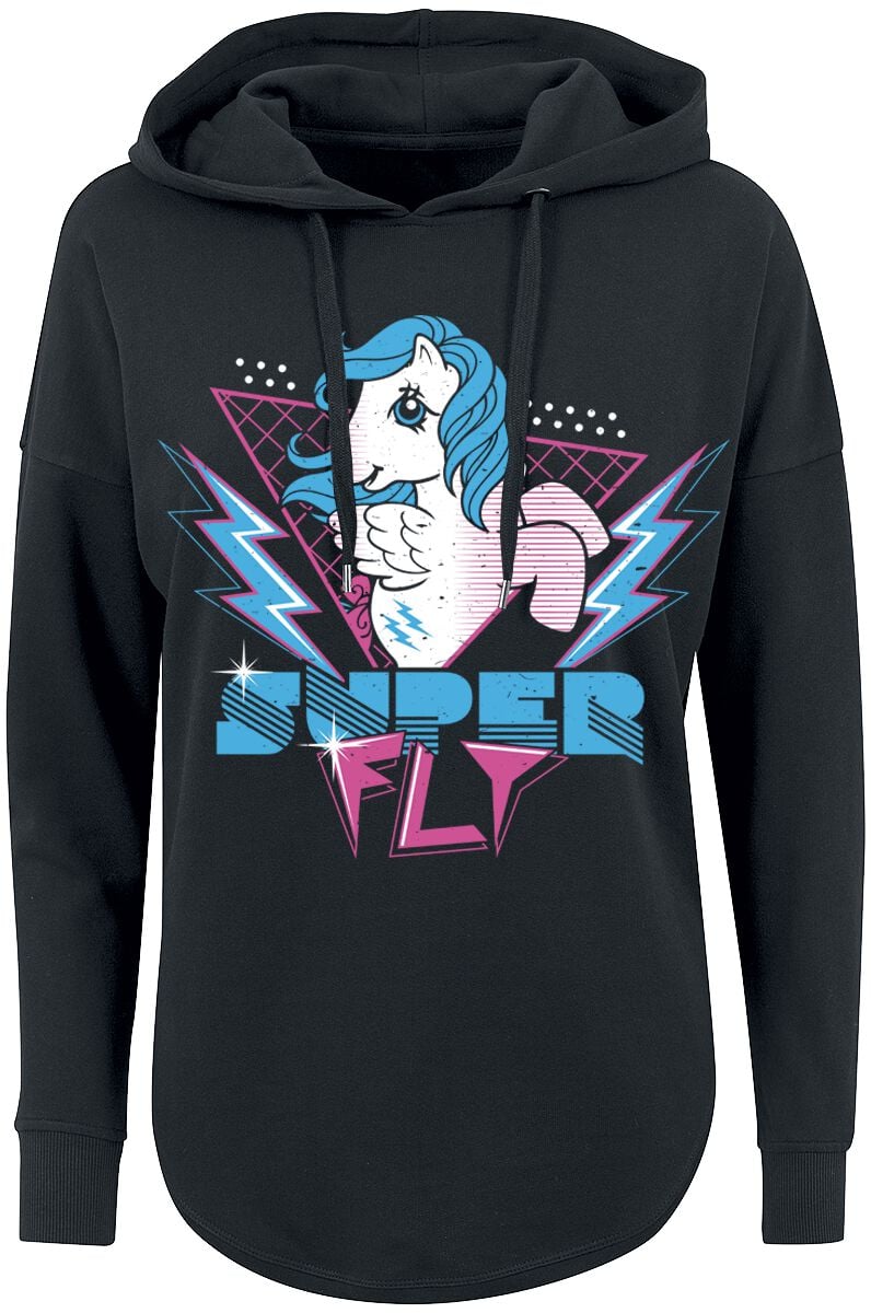 My Little Pony Kapuzenpullover - Superfly - S bis M - für Damen - Größe M - schwarz  - EMP exklusives Merchandise! von My Little Pony