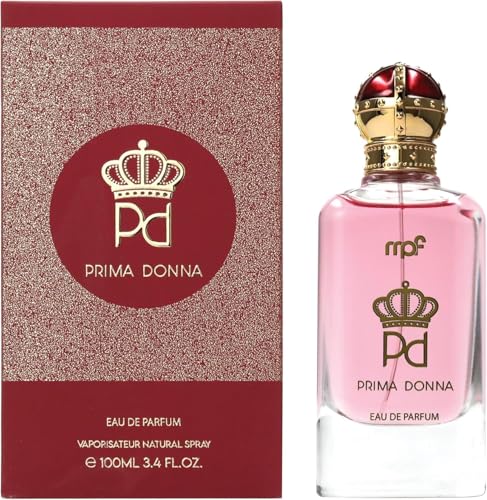 MPF My Perfumes Prima Donna Eau de Parfum For Women and Men (Unisex), 100ml, Vaporisateur Natural Spray Made in UAE von my perfumes